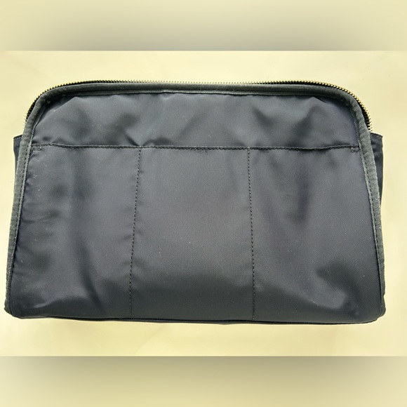 Vintage Coach Toiletry Bag Black Mini Signature C Jacquard - Picture 6 of 7